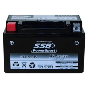 RTX7A-BS SSB XR Series Motorcycle Battery