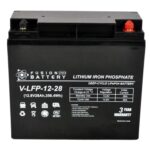V-LFP-12-28 Fusion Lithium 12V Deep Cycle Battery