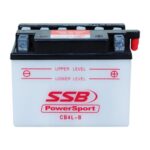 CB4L-B SSB Powersport Flooded Motorcycle Battery