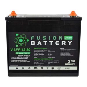 V-LFP-12-80 Fusion Lithium 12V Deep Cycle Battery