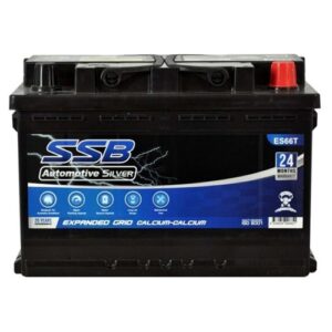 ES66T SSB Silver MF Car Battery