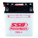CB9A-A SSB Powersport Flooded Motorcycle Battery