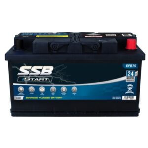 EFB75 SSB Stop Start EFB MF Car Battery