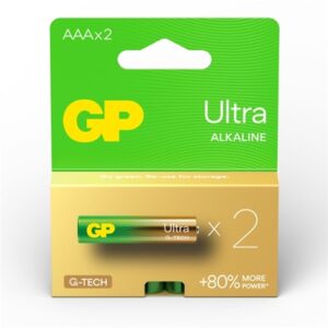 GP Ultra Alkaline AAA – Card of 2