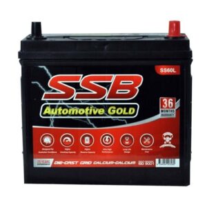 SS60L SSB Gold MF Car Battery