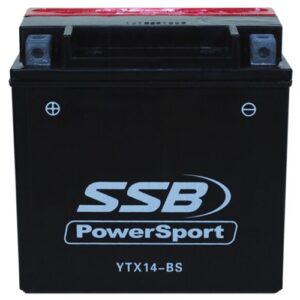 YTX14-BS SSB Powersport MF Motorcycle Battery