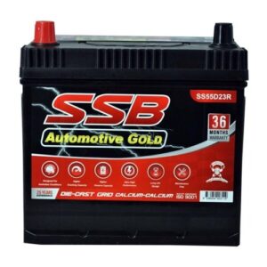 SS55D23R SSB Gold MF Car Battery