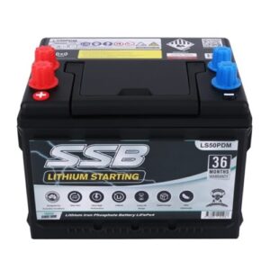 LS50PDM SSB Lithium Starting Car Battery