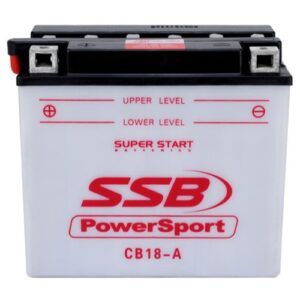 CB18-A SSB Powersport Flooded Motorcycle Battery