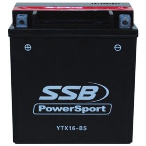 YTX16-BS SSB Powersport MF Motorcycle Battery