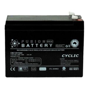 CBC12V10AH Fusion AGM 12V Deep Cycle Battery