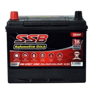 SS50P SSB Gold MF Car Battery