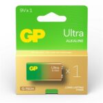 GP Ultra Alkaline 9V – Card of 1