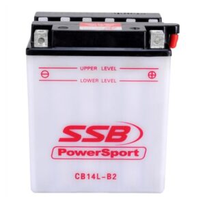 CB14L-B2 SSB Powersport Flooded Motorcycle Battery