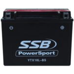 YTX18L-BS SSB Powersport MF Motorcycle Battery
