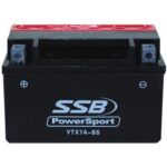 YTX7A-BS SSB Powersport MF Motorcycle Battery