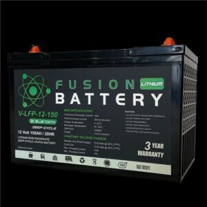 V-LFP-12-150 Fusion Lithium 12V Deep Cycle Battery