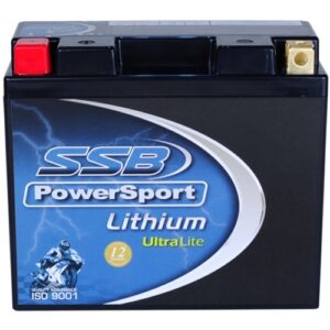 LFP12B-4 SSB Lithium Ultralite Motorcycle Battery