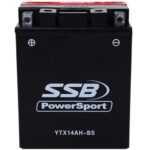 YTX14AH-BS SSB Powersport MF Motorcycle Battery