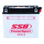 CB7B-B SSB Powersport Flooded Motorcycle Battery