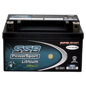 LFP14H-BS SSB Lithium Ultralite Motorcycle Battery