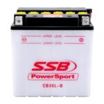 CB30L-B SSB Powersport Flooded Motorcycle Battery