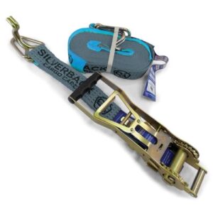 Ratchet Tie Down Hook & Keeper - 35mm x 6m 1500kg