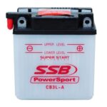 CB3L-A SSB Powersport Flooded Motorcycle Battery