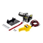 Hulk 4X4 HU1500 - HULK ATV Winch 1500lbs 0.69hp 12V Steel cable