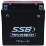 YTX14L-BS SSB Powersport MF Motorcycle Battery