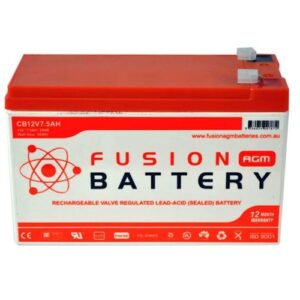 CB12V7.5AH Fusion AGM 12V Deep Cycle Battery
