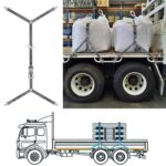 Over Arch Ratchet Tie Down Kit Hook & Keeper - 50mm x 13m 2500kg - Grey