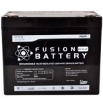 EV12-75 Fusion Electric Vehicle 12V Deep Cycle Battery