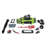 Hulk 4X4 HG12500S - 12500lb Hulk Genesis Synthetic Rope Recovery Winch