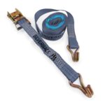 Ratchet Tie Down Double Wire J-Hook 35mm x 6m 1000kg