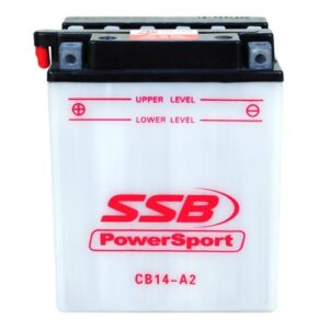 CB14-A2 SSB Powersport Flooded Motorcycle Battery