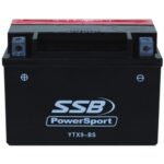 YTX9-BS SSB Powersport MF Motorcycle Battery