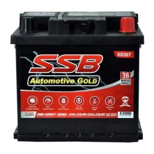 SS36T SSB Gold MF Car Battery