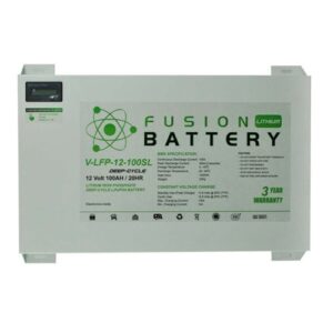 V-LFP-12-100SL Fusion Lithium 12V Deep Cycle Battery