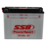 CB16AL-A2 SSB Powersport Flooded Motorcycle Battery