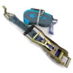 Ratchet Tie Down Hook & Keeper - 50mm x 9m 2500kg