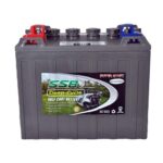 GC12V225AH SSB Golf Cart Deep Cycle Battery