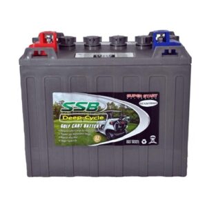 GC12V225AH SSB Golf Cart Deep Cycle Battery
