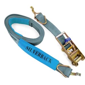 Ratchet Tie Down Hook & Keeper - 75mm x 9m 5000kg