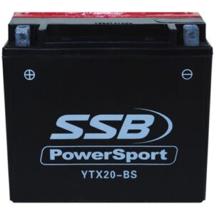 YTX20-BS SSB Powersport MF Motorcycle Battery