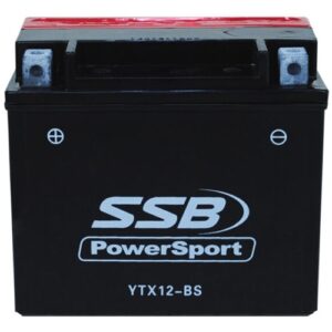 YTX12-BS SSB Powersport MF Motorcycle Battery