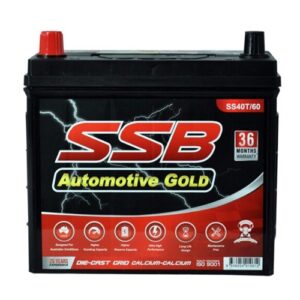 SS40T/60 SSB Gold MF Car Battery