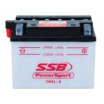 CB4L-A SSB Powersport Flooded Motorcycle Battery