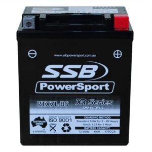 RTX7L-BS SSB XR Series Motorcycle Battery